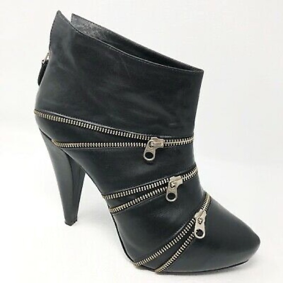Pour La Victoire Shoes - Pour La Victoire New Leather Booties